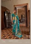 Karnival Gold By Rajtex Silk Two Tone Hnadloom Weaving Silk Saree Wholesale Online